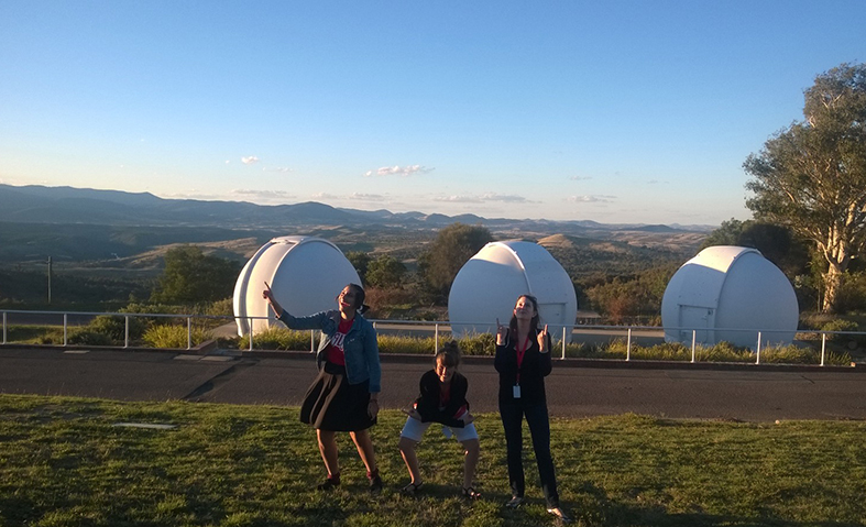 At Mt. Stromlo Observatory