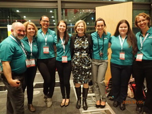 The StepUp team with Professor Lyn Beazley