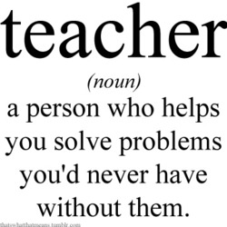 definition teacher