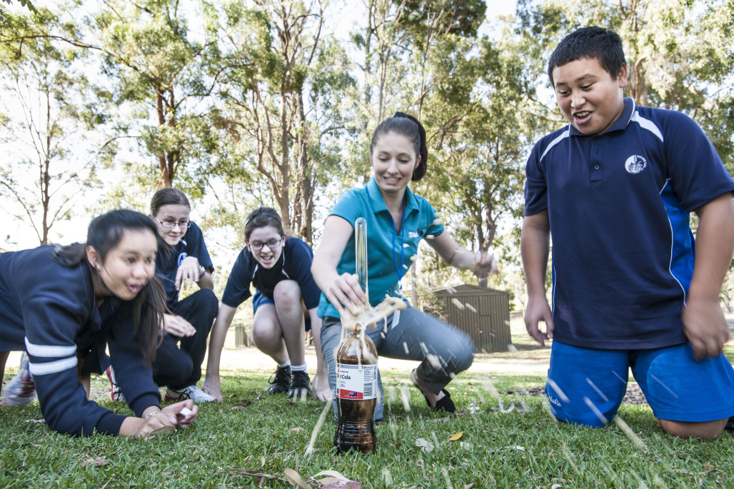 Secondary students swapping sport for science workshops